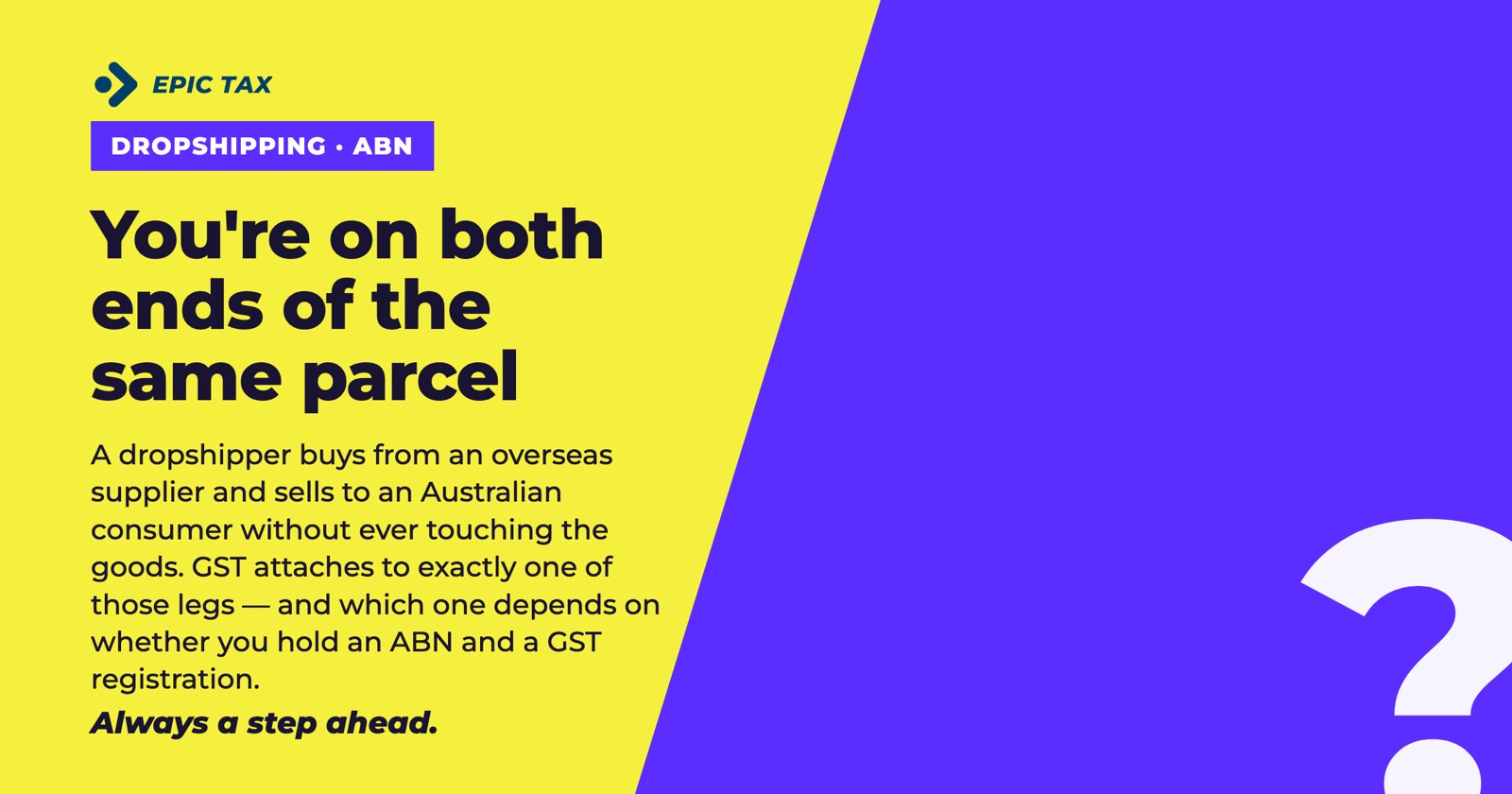 Do I Need an ABN for Dropshipping in Australia? (2026)