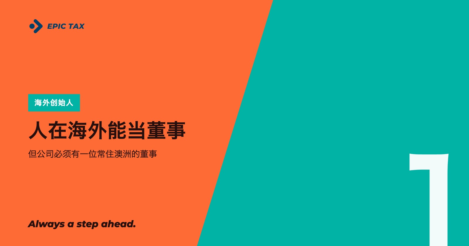 人在海外,能当澳洲公司的董事吗?(2026)