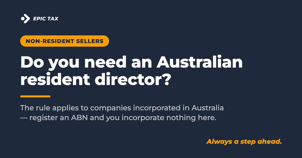 Do you need an Australian resident director? When the rule applies — and when it doesn't (2026)